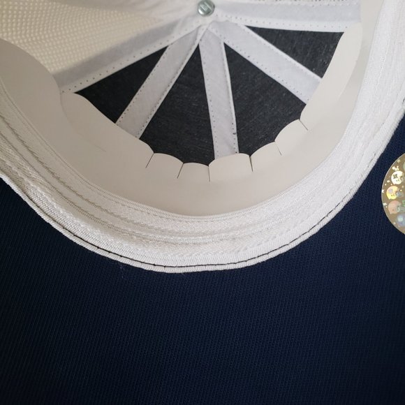 St. Louis Rams Hat Cap Fitted Stretch L/XL Blue White Reebok NFL Deadstock NWT - Picture 10 of 12